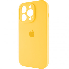   Silicone Full Case AA Apple iPhone13 Pro Sunny Yellow (FullAAi13P-56) 3