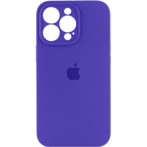   Silicone Full Case AA Apple iPhone 14 Pro Dark Purple (FullAAi14P-22)