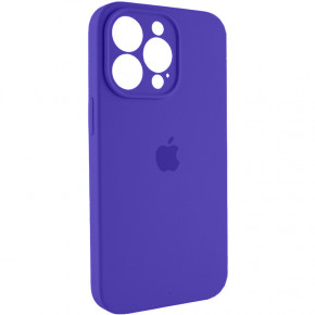   Silicone Full Case AA Apple iPhone 14 Pro Dark Purple (FullAAi14P-22) 4