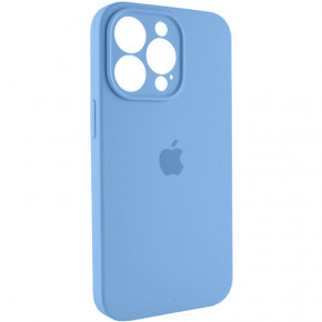   Silicone Full Case AA Apple iPhone 14 Pro Max Cornflower (FullAAi14PM-49) 3
