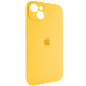   Silicone Full Case AA Apple iPhone 14 Sunny Yellow (FullAAi14-56) 3