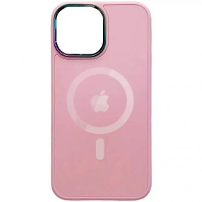    MagSafe AG Glass Sapphire MagSafe Logo Apple iPhone14 Pro Max Pink (AGSappiP14PMPink)