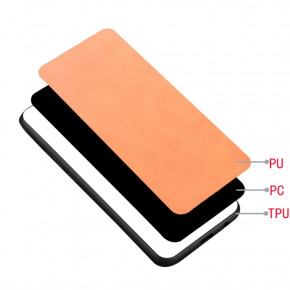  Cosmi Leather Case Poco X5 5G Orange (CoLeathPocoX5Orange) 4