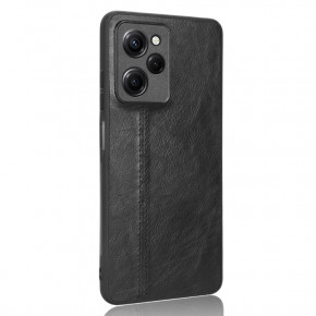  Cosmi Leather Case Poco X5 Pro 5G Black (CoLeathPocoX5pBlack) 3