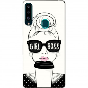   Coverphone Samsung A20s Girl Boss	