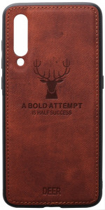- Toto Deer Shell With Leather Effect Case Xiaomi Mi9 Brown