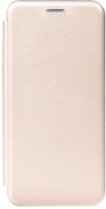 - TOTO Book Rounded Leather Case Samsung Galaxy M20 Gold #I/S