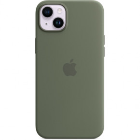  Apple iPhone 14 Plus Silicone Case with MagSafe - Olive,Model A2911 (MQUD3ZE/A) 4
