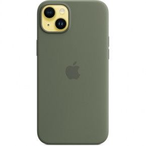  Apple iPhone 14 Plus Silicone Case with MagSafe - Olive,Model A2911 (MQUD3ZE/A) 7