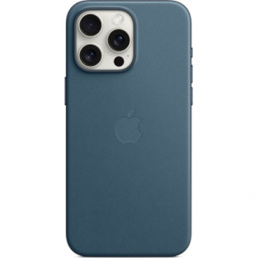  Apple iPhone 15 Pro Max FineWoven Case with MagSafe Pacific Blue (MT4Y3ZM/A) 4