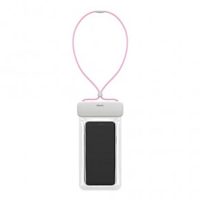   Baseus Lets go Slip Cover Waterproof Bag White+Pink ACFSD-D24