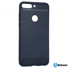  Carbon Series BeCover Huawei Y7 Prime 2018 Deep Blue (702478) 4