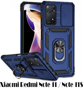  Military BeCover  Xiaomi Redmi Note 11 / Note 11S Blue (707414)