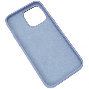   Epik Bonbon Leather Metal Style with MagSafe Apple iPhone 15 Pro (6.1)  / Mist blue 4