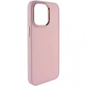 TPU  Epik Bonbon Metal Style Apple iPhone 13 Pro (6.1)  / Light pink