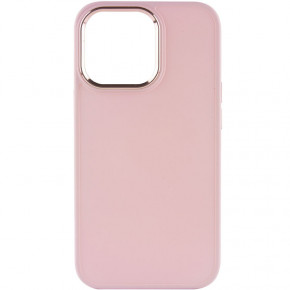 TPU  Epik Bonbon Metal Style Apple iPhone 13 Pro (6.1)  / Light pink 3