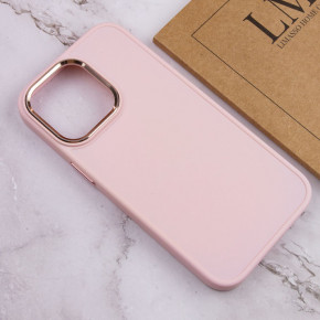 TPU  Epik Bonbon Metal Style Apple iPhone 13 Pro (6.1)  / Light pink 5