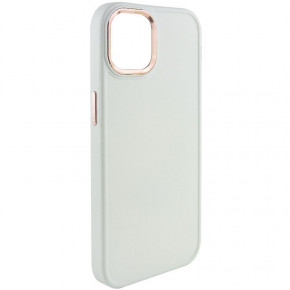 TPU  Epik Bonbon Metal Style Apple iPhone 13 (6.1)  / White