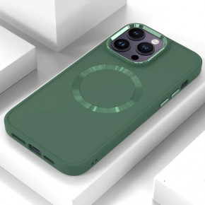 TPU  Epik Bonbon Metal Style with MagSafe Apple iPhone 12 Pro / 12 (6.1)  / Pine green 3