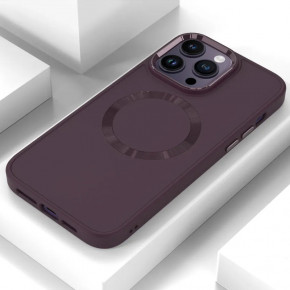 TPU  Epik Bonbon Metal Style with MagSafe Apple iPhone 14 Pro (6.1)  / Plum 3