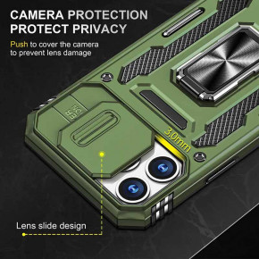   Epik Camshield Army Ring Apple iPhone 12 Pro / 12 (6.1)  / Army Green 7