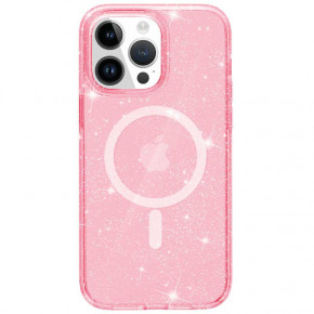  Epik TPU Galaxy Sparkle (MagFit) Apple iPhone 13 Pro Max (6.7) Pink+Glitter 5