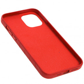   Epik Croco Leather Apple iPhone 12 Pro Max (6.7) Red 3