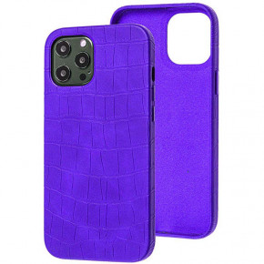   Epik Croco Leather Apple iPhone 13 Pro (6.1) Purple
