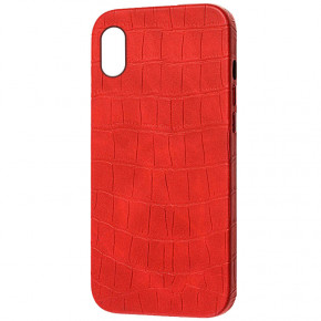   Epik Croco Leather Apple iPhone XS Max (6.5) Red