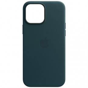   Epik Leather Case (AA) with MagSafe Apple iPhone 14 (6.1) Indigo Blue