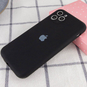  Epik Silicone Case Full Camera Protective (AA) Apple iPhone 11 Pro Max (6.5)  / Black 3