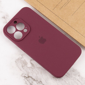  Epik Silicone Case Full Camera Protective (AA) Apple iPhone 13 Pro (6.1)  / Plum 5