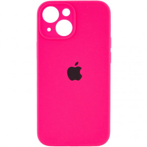  Epik Silicone Case Full Camera Protective (AA) Apple iPhone 13 (6.1)  / Barbie pink