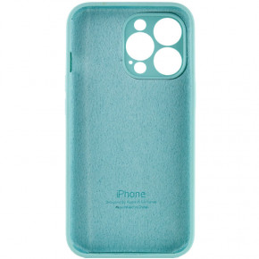  Epik Silicone Case Full Camera Protective (AA) Apple iPhone 14 Pro Max (6.7)  / Marine Green  5
