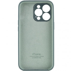  Epik Silicone Case Full Camera Protective (AA) Apple iPhone 14 Pro Max (6.7)  / Pine green 3