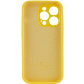  Epik Silicone Case Full Camera Protective (AA) Apple iPhone 15 Pro Max (6.7)  / Yellow 5