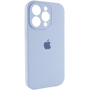 Epik Silicone Case Full Camera Protective (AA) Apple iPhone 15 Pro Max (6.7)  / Lilac Blue 3