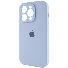  Epik Silicone Case Full Camera Protective (AA) Apple iPhone 15 Pro Max (6.7)  / Lilac Blue 4