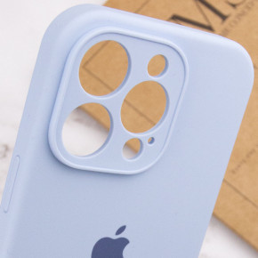  Epik Silicone Case Full Camera Protective (AA) Apple iPhone 15 Pro Max (6.7)  / Lilac Blue 7