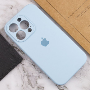  Epik Silicone Case Full Camera Protective (AA) Apple iPhone 15 Pro Max (6.7)  / Sweet Blue 6