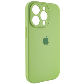  Epik Silicone Case Full Camera Protective (AA) Apple iPhone 15 Pro (6.1)  / Mint 3