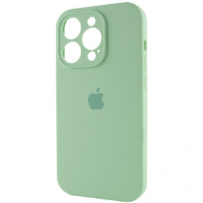  Epik Silicone Case Full Camera Protective (AA) Apple iPhone 15 Pro (6.1)  / Pistachio 4