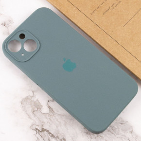  Epik Silicone Case Full Camera Protective (AA) Apple iPhone 15 (6.1)  / Pine green 5