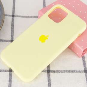  Epik Silicone Case Full Protective (AA) Apple iPhone 11 Pro Max (6.5)  / Mellow Yellow 3