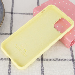  Epik Silicone Case Full Protective (AA) Apple iPhone 11 Pro Max (6.5)  / Mellow Yellow 4