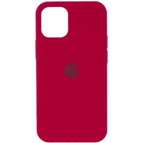  Epik Silicone Case Full Protective (AA) Apple iPhone 14 (6.1)  / Rose Red