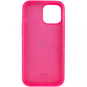  Epik Silicone Case Full Protective (AA) Apple iPhone 15 Pro (6.1)  / Barbie pink 3