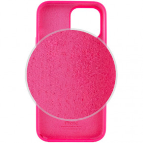  Epik Silicone Case Full Protective (AA) Apple iPhone 15 Pro (6.1)  / Barbie pink 4