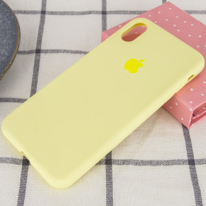  Epik Silicone Case Full Protective (AA) Apple iPhone XR (6.1)  / Mellow Yellow 3