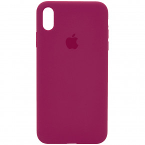  Epik Silicone Case Full Protective (AA) Apple iPhone XS Max (6.5)  / Rose Red